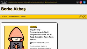 Kişisel Wordpress Blog