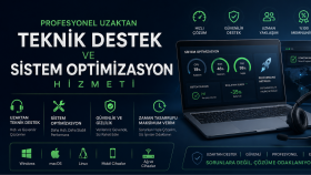 bilgisayarınız için uzaktan teknik destek sağlayabilirim