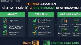 Format Atmadan Derinlemesine Sistem Temizliği ve Performans Restorasyonun