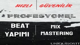 profesyonel beat ve mix & mastering yaparım