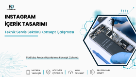 Teknik Servis İçin Kurumsal Sosyal Medya Tasarımı