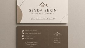 modern, şık ve profesyonel kartvizit tasarımı yapıyorum