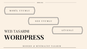 mobil uyumlu ve modern wordpress web tasarımı yaparım