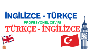  İngilizce ve Türkçe profesyonel çeviri hizmeti sunuyorum