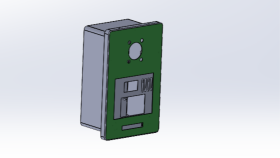 SolidWorks Elektrikli Araç Şarj İstasyonu Kabin Tasarımı
