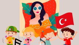 Feyza Dengizek - 23 Nisan İllüstrasyon Albüm Kapağı