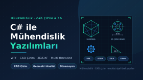 C# ile mühendislik ve otomasyon yazılımı geliştiririm