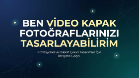 videolarınız için kapak fotoğrafı tasarlayabilirim
