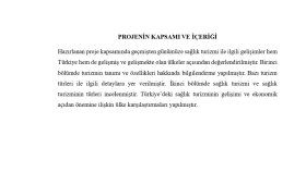 Türkiye'de Sağlık Turizmi'nin Gelişimi ve Karşılaştırılması