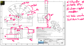 Örnek teknik çizim dimensioning ders notu