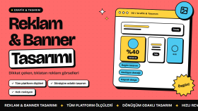 satış artıran etkili reklam bannerları tasarlarım