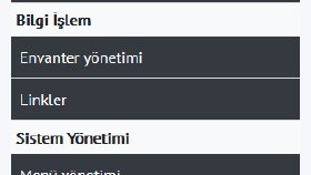 Şirket bilgileri, duyuruları, bilgi işlem, sistem