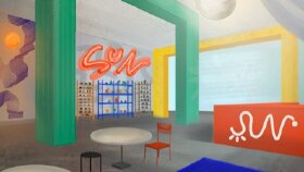 kafe iç mekan tasarımı -procreate
