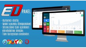 html sitenize php tabanlı admin paneli entegre edebilirim