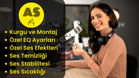 ses temizleme, ses eşitleme, podcast düzenleme, edit yaparım