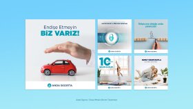 Sigortacılık Sektörü Sosyal Medya Banner Tasarımı