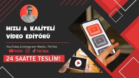 hızlı ve yaratıcı video editleri yaparım
