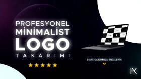 sizlere minimalist ve özgün logolar tasarlarım