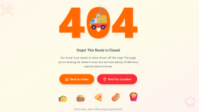 404 Not Found Sayfa Tasarımı
