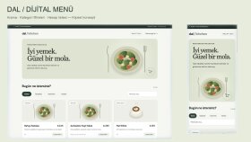 Dal — Kafe ve restoran için mobil dijital menü