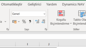 Excel de tüm işlemlerinizde destek sağlayabilirim