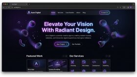 Aura - Modern Web Tasarım & Geliştirme