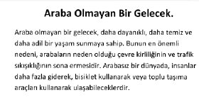 Makale, Metin Vb. İçerik 