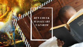 Ben çocuk masalları yazarım
