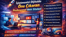 profesyonel şekilde anahtar teslim web sitesi yaparım