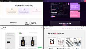 Örnek Wordpress web sitesi çalışmalarım