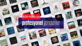 sosyal medya hesaplarınız için gönderiler oluşturabilirim