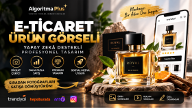 e-ticaret ürünleriniz için yapay zeka görseller hazırlarım