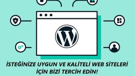 seçmiş olduğunuz alanda kaliteli bir web site yapabilirim