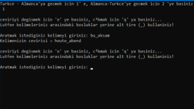 Yabancı dil sözlük yapımı