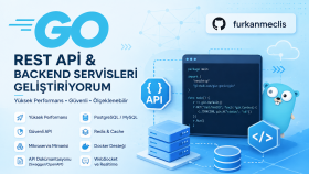 Go ile mikroservis ve REST API geliştiririm