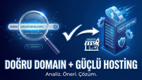 mağazanıza en uygun domain ve en kaliteli hostingi bulurum