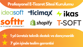 e-ticaret websitenizi oluşturabilirim