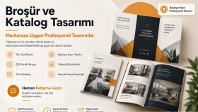 profesyonel broşür ve katalog tasarımı hazırlarım