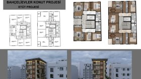 mimari bir plan , kesit ,  3d görseller  yapabilirim