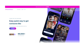 Ai Friend & Partner App Landing