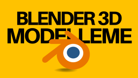 blender ile 3d modelleme yaparım
