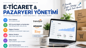 e-ticaret pazaryeri hesap kurulumu ve hesap yönetimi yaparım