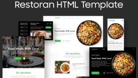 Restoran & Kafe Web Sitesi