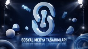 sosyal medyan için post tasarlarım