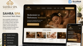Sahra Spa | Premium Spa Web Sitesi