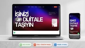 ihtiyacınıza uygun özel yönetim panelli web sitesi yapabirim