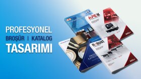 profesyonel broşür ve katalog tasarımı yapıyorum