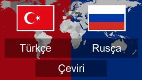 sizin için Türkçe - Rusça Rusça - Türkçe çeviri yapabilirim