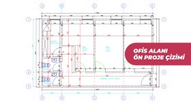 Proje Çizim - Ofis Alanı