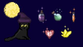 Witch Konsept Pixel Art